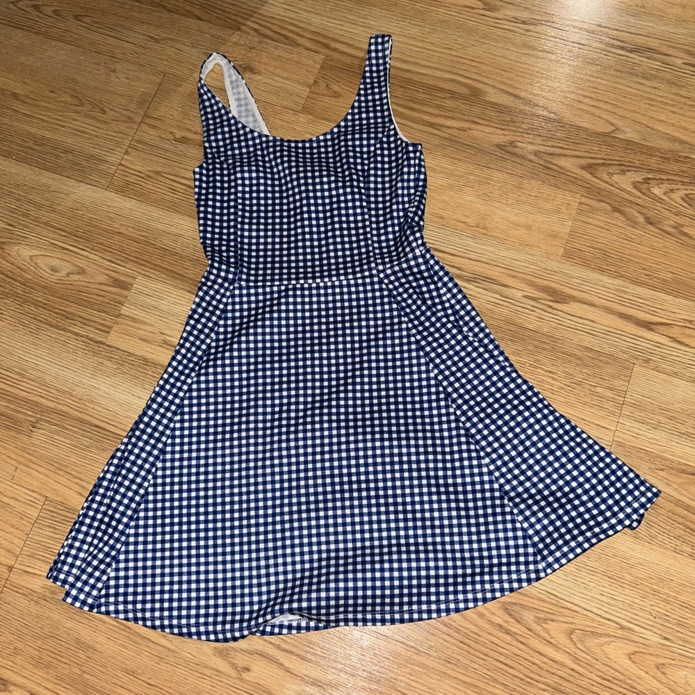Blue Gingham Dress